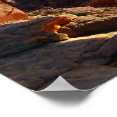 ユタ州サンライズのメサアーチ ポスター (角)