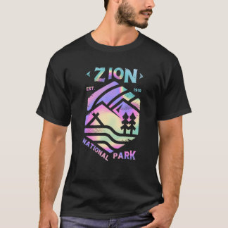 ユタ州ザイオン ビーハイブステート国立公園 マイティ5 Tシャツ