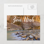 ユタ州シオンの地下鉄 ポストカード (正面/裏面)