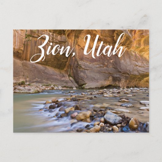 ユタ州シオンの地下鉄 ポストカード (正面)