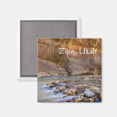 ユタ州シオンの地下鉄 マグネット (正面/裏面)