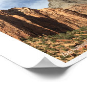 ユタ州シオン国立公園 ポスター (角)