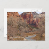 ユタ州シオン国立公園 ポストカード (正面/裏面)