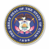 ユタ州シール シール (正面)