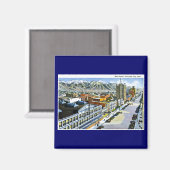 ユタ州ソルトレイクシティのメイン通り マグネット (正面/裏面)