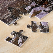 ユタ州ソルトレイクシティ上空 – 16x20 - 520 pc ジグソーパズル (側面)