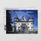ユタ州ソルトレイクシティ知事の邸宅 ポストカード (正面/裏面)