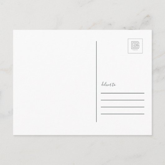 ユタ州ソルトレイクシティ | 引っ越しました インビテーションポストカード (裏面)