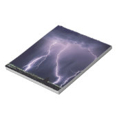 ユタ州ソルトレイクバレーの稲妻。 ノートパッド (回転)