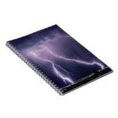 ユタ州ソルトレイクバレーの稲妻。 ノートブック (右側)