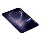 ユタ州ソルトレイクバレーの稲妻。 マグネット (右側)