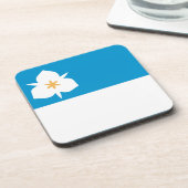 ユタ州ソルトレークシティー国旗 コースター (左側)