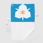 ユタ州ソルトレークシティー国旗 ゴルフタオル (インサイチュ)