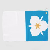 ユタ州ソルトレークシティー国旗 ゴルフタオル (横)