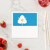 ユタ州ソルトレークシティー国旗 スタンダードカクテルナプキン (インサイチュ)