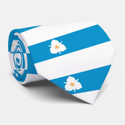 ユタ州ソルトレークシティー国旗 ネクタイ (ロール)