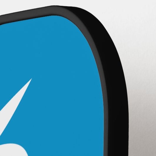 ユタ州ソルトレークシティー国旗 ピックルボールラケット (左詳細)