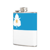 ユタ州ソルトレークシティー国旗 フラスク (左)