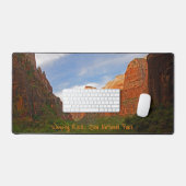 ユタ州デスクマット除草ロック デスクマット (キーボード&マウス)