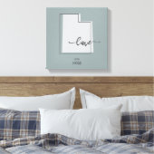 ユタ州ドッグラバーキャンバスプリント キャンバスプリント (インサイチュ (寝室))