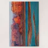 ユタ州ドミニグエズビュッテ&レイクパウエル ジグソーパズル (縦)