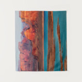 ユタ州ドミニグエズビュッテ&レイクパウエル タペストリー (正面)