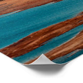 ユタ州ドミニグエズビュッテ&レイクパウエル ポスター (角)