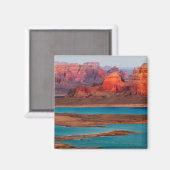 ユタ州ドミニグエズビュッテ&レイクパウエル マグネット (正面/裏面)