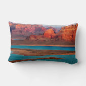 ユタ州ドミニグエズビュッテ&レイクパウエル ランバークッション (裏面)