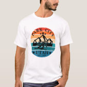 ユタ州パークシティ ヴィンテージ Tシャツ (正面)