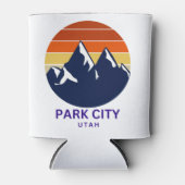 ユタ州パークシティ 缶クーラー (正面)