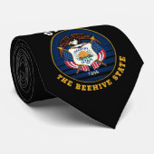 ユタ州ビーハイブ州旗 ネクタイ (ロール)