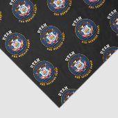 ユタ州ビーハイブ州旗 薄葉紙 (詳細)