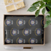 ユタ州ビーハイブ州旗 薄葉紙 (ギフト)