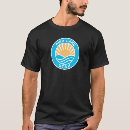 ユタ州フィッシュレイク Tシャツ (正面)