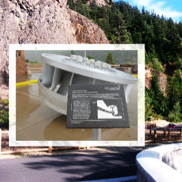 ユタ州フランシス・タービンホイール ポストカード