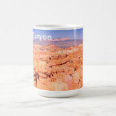 ユタ州ブライスキャニオンランドスケープ コーヒーマグカップ (中央)