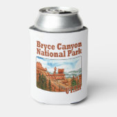 ユタ州ブライスキャニオン国立公園 缶クーラー (缶裏面)