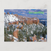 ユタ州ブライス峡谷国立公園 ポストカード (正面)