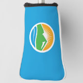 ユタ州プロボ国旗 ゴルフヘッドカバー (回転90)