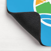 ユタ州プロボ国旗 マウスパッド (コーナー)