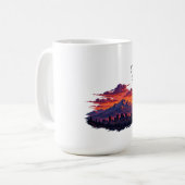 ユタ州マグカップ コーヒーマグカップ (正面左)