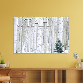 ユタ州マンティ・ラサル国有林 キャンバスプリント (インサイチュ (リビング))