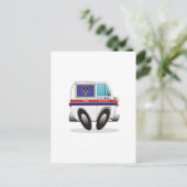 ユタ州メールトラック ポストカード (スタンド正面)