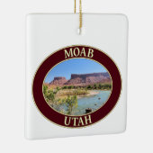 ユタ州モアブにあるコロラド川 セラミックオーナメント (右)