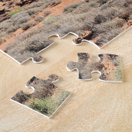 ユタ州モアブのアーチズ国立公園 ジグソーパズル (側面)