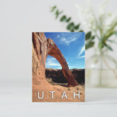 ユタ州モアブ州コロナアーチ ポストカード (スタンド正面)