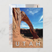 ユタ州モアブ州コロナアーチ ポストカード (正面/裏面)