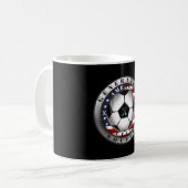 ユタ州世代Xアメリカンサッカー コーヒーマグカップ (正面左)