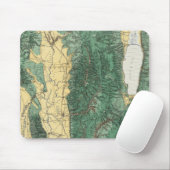 ユタ州北東部の土地分類図 マウスパッド (マウス)